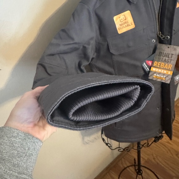 Ariat Rebar Women's Jacket with Orange Accents - Picture 6 of 12